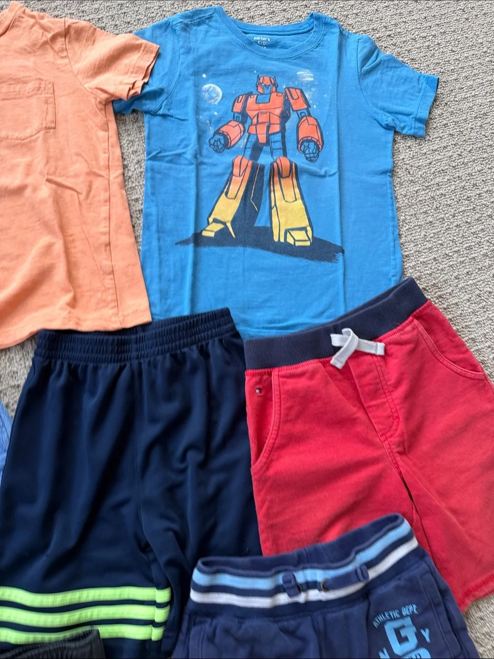 GAP Kids Mixed Color Shorts Lot - Blue, Navy, Red, Black, Light Blue